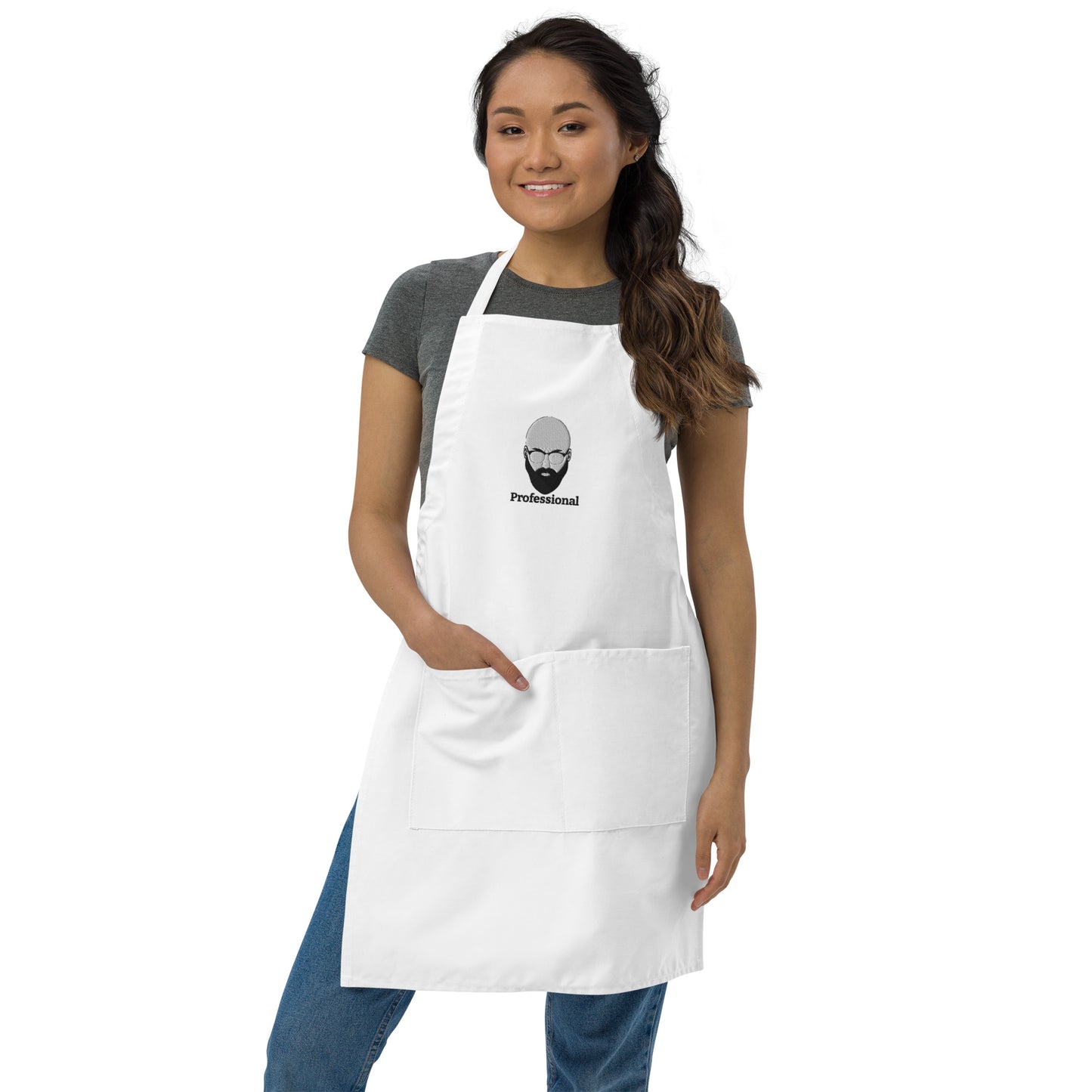 Professional Embroidered Apron