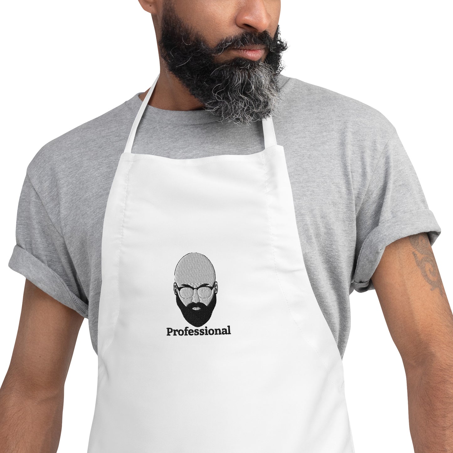 Professional Embroidered Apron